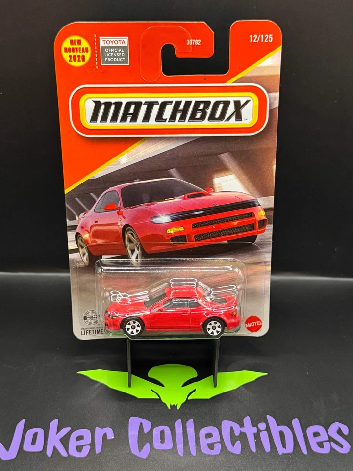 Matchbox 2026 Red 1993 Toyota Celica 12/125 - Image 1 of 1