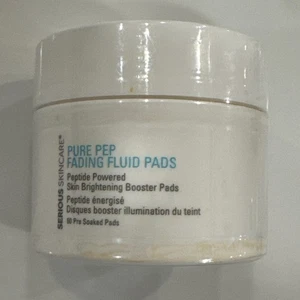 Serious Skincare PURE PEP Fading Fluid Pads 60 Pads NEW Sealed - Picture 1 of 2