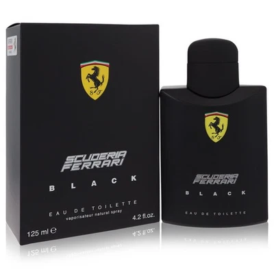 Ferrari Scuderia Black por Ferrari Eau De Toilette Spray 4,2 OZ para hombre Foto 1 de 4