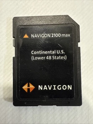 Navigation 2100 Max Continental Us Lower 48 States Gps Data Memory Cd Card ￼￼ - Image 1 of 2