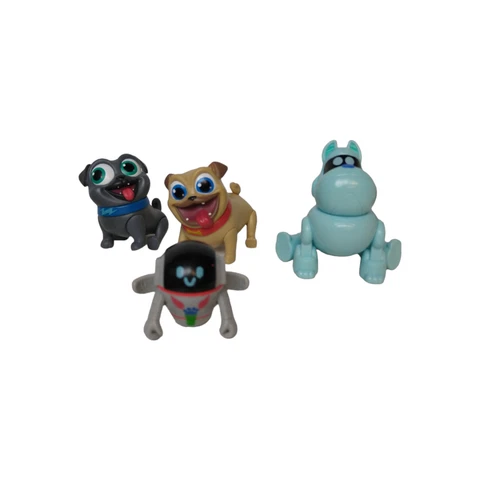 Puppy Dog Pals Disney TV Show Toys 4 Plastic Articulated Figures Rolly Bingo ARF Cover