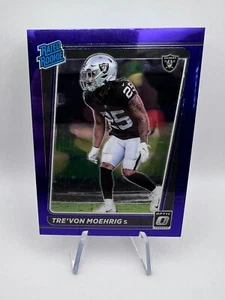 Tre'von Moehrig - 2021 Donruss Optic Rated Rookie #271 Purple Stars /15 RC SSP - Foto 1 di 3