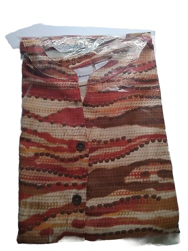 ALFRED DUNNER T SHIRT 22W COGNAC NEW