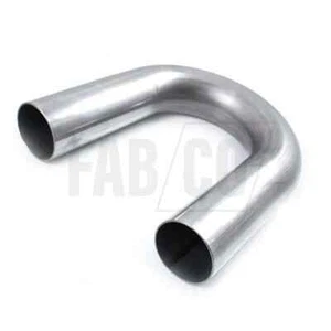 Piega mandrino CLR 1,75"" 1,2 mm parete 304 acciaio inox 3"" angolo 180° gambe 115 mm - Foto 1 di 1