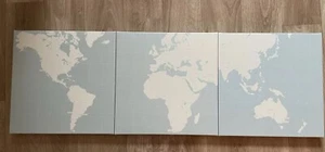 Ikea Weltkarte Wanddeko Bilderset - Bild 1 von 4
