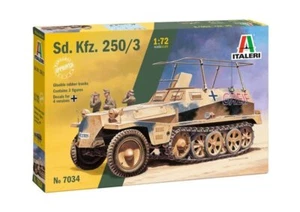 Italeri 7034 1/72 Model Kit German Sd.Kfz.250/3 Greif leichter Funkpanzerwagen - Picture 1 of 1