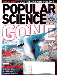 Popular Science Magazine January 2012 The New Science of Stealth - Imagen 1 de 2
