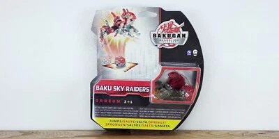 Brand New BAKUGAN Baku Sky Raiders Pyrus ORBEUM Jumps Spin Master/SEGA - Image 1 of 4