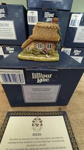 Casa de campo Lilliput Lane Applejack en caja con escrituras - Imagen 1 de 6
