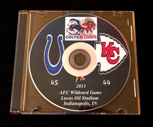 INDIANAPOLIS COLTS DVD 2013 AFC WILD CARD GAME - COLTS 45 CHIEFS 44- ANDREW LUCK - Picture 1 of 1