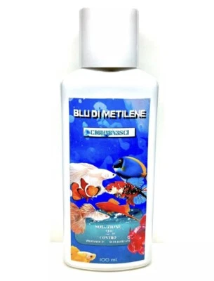 blu di metilene soluzione 1% Qualità Farmaceutica con Contagocce(50ml) - Immagine 1 di 4