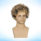 Man Fake Hair 1pc Afro Curly Wigs Mens Rocker Wig Fashion