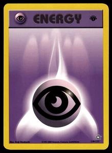 First Edition Psychic Energy #110/111 Neo Genesis Pokemon Near Mint or Better - Picture 1 of 2