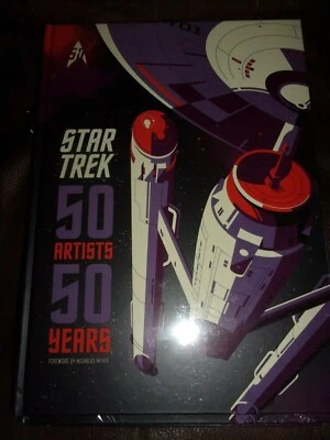 STAR TREK - 50 ARTIST 50 YEARS - BOOK - NEW CONDITION!! SEALED!! - Image 1 of 2