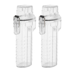 Outdoor Waterproof Lighter Case Plastic Lighters Storage Container Transparent - Picture 1 of 11