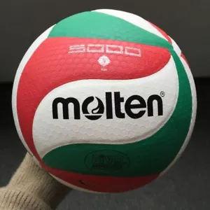 Molten Size 5 Volleyball Syntheti Leather Soft Touch Indoor Outdoor Game V5M5000 - Picture 1 of 9