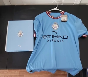 Puma Manchester City Treble Winners Commemorative Jersey 2022/23 X-Large - Picture 1 of 1