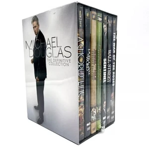 MICHAEL DOUGLAS The Definitive Collection (7 Movie DVD Box Set) 2010 NEW SEALED - Picture 1 of 9