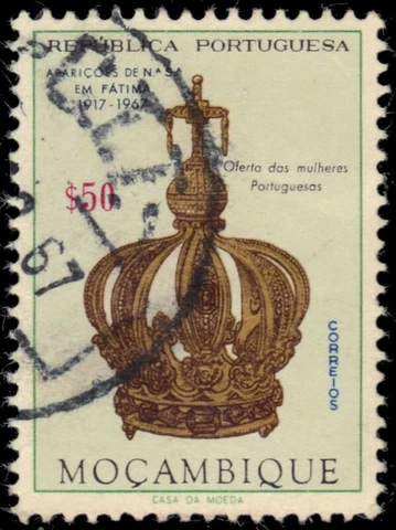 MOZAMBIQUE 480 - Our Lady of Fatima 'Virgin's Crown' (pb25119) Cover
