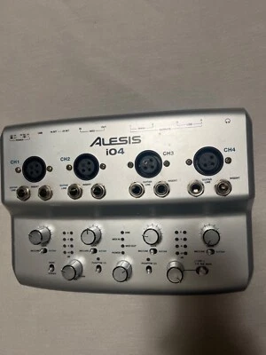 UNTESTED Alesis iO4 digital interface - Image 1 of 3