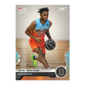 Topps Now Overtime Elite 2021 OTE RC #24 Jean Montero novato SP/3252 17C - Imagen 1 de 1