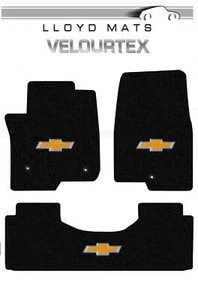 2021-2023 Suburban Black Lloyd Velourtex Front 2nd Floor Mats - Picture 1 of 5