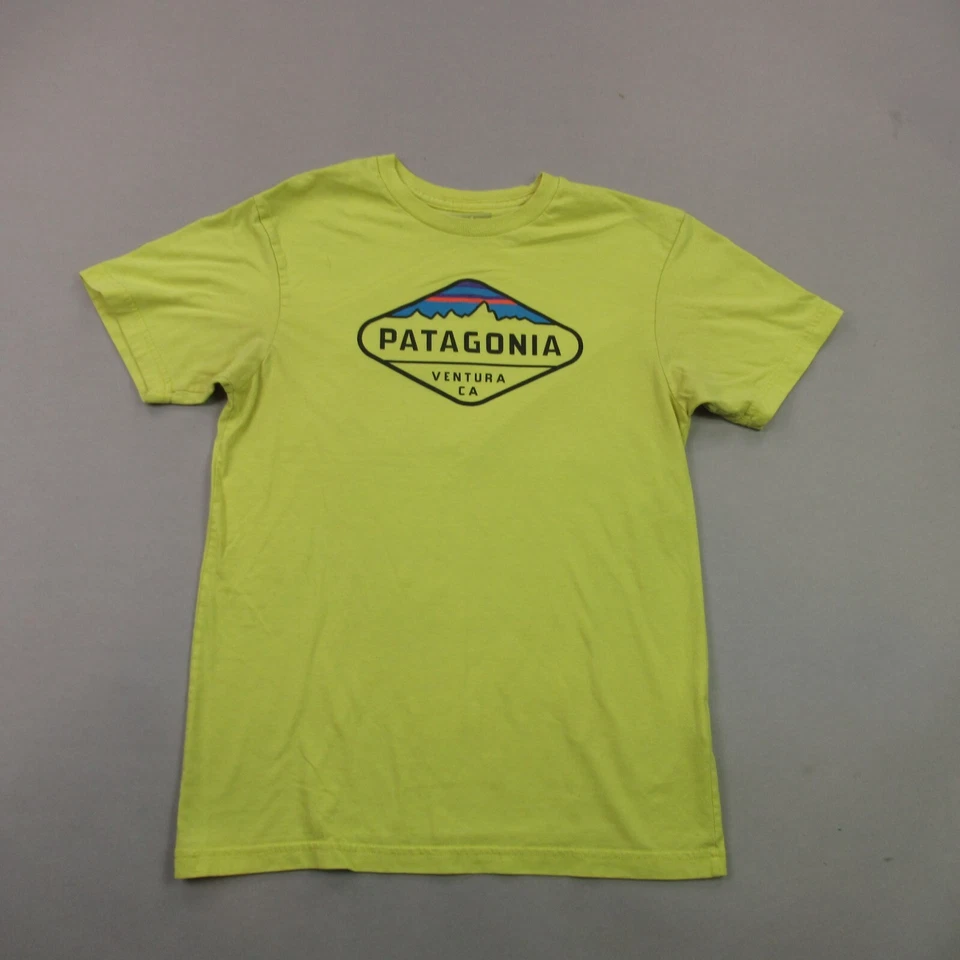 Patagonia Shirt Girls XS Crew Neck Lightweight Casual Slim Fit Short Sleeve - Image 1 of 4