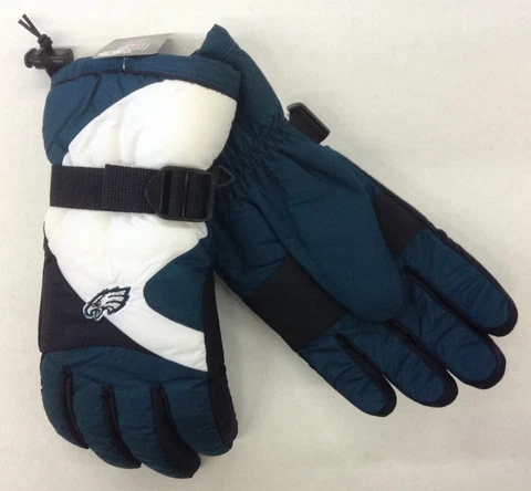NFL Philadelphia Eagles Reebok Men's Winter Ski Glove w/ Gripper Palm NEW! Cover