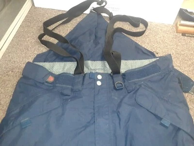 Pantalones de snowboard Special Blend serie Meridian mono con cremallera para hombre L azul marino Foto 1 de 4