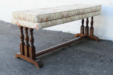 Long Upholstered Bed End Hallway Bench 2479 Cover