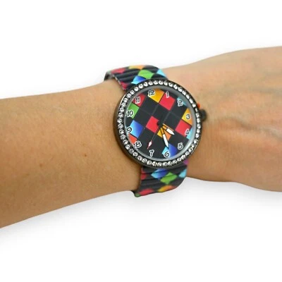 Montre Ernest Arlequin Multicolore - Photo 1/2