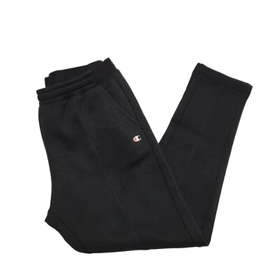 Champion Black Tapered Tracksuit Bottoms/Joggers Womens Size UK L W30 L25 CC298 - Image 1 of 4