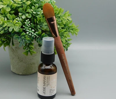 Josie Maran Argan Matchmaker Serum Foundation Light/ Medium With Brush NWOB - Image 1 of 4