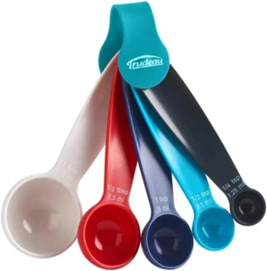 (Set of 5) Measuring Spoons, A, Other - Picture 1 of 12