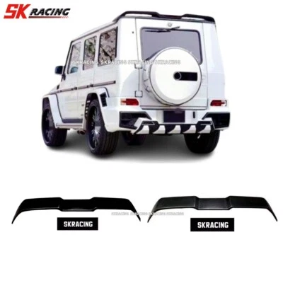Se adapta a Mercedes Benz W463 G63 G65 G500 G550 NUEVO alerón de techo trasero negro brillante Foto 1 de 4