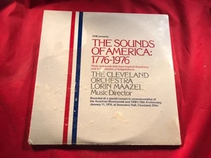 C-59 THE SOUNDS OF AMERICA 1776-1976 The Cleveland Orchestra - SEALED -DOUBLE LP - Imagen 1 de 4