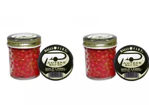 PAUTZKE Balls O’ Fire Salmon Eggs TWIN PACK! – Gold Label! 1 Oz. EA - NEW! - Picture 1 of 2