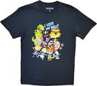 New Men's Nickelodeon Rug Rats I Love The 90s Vintage Cartoon Black T-Shirt Tee