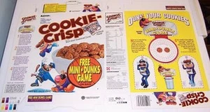 Ralston 1991 caja de cereales crujiente sin usar plana de fábrica cf6 - Imagen 1 de 1