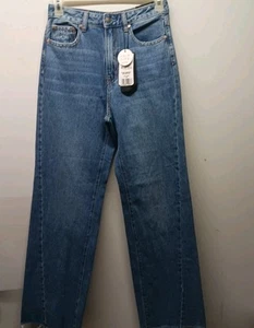Jeans donna Stradivarius effetto invecchiato taglia 6 us (38) - Foto 1 di 8