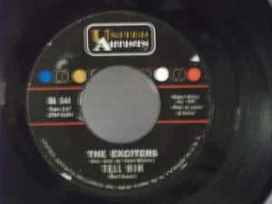 The Exciters,UA 544,"Tell Him"US,7"45,1962,Northern Soul 2 sider,Mint- - Picture 1 of 2