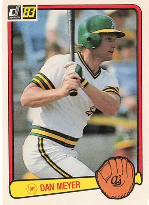 1983 Donruss #413 Dan Meyer - Image 1 of 2