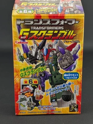 Transformers Kabaya Gum Gaia Scramble Box 4 Kit Modelo Takara G1 Completo Foto 1 de 4