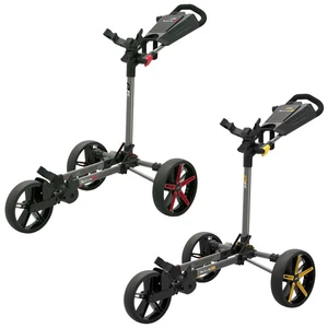 PowaKaddy DLX-Lite FF Push Golf Trolley Lightweight Foldable Frame 3 Wheel - Imagen 1 de 11