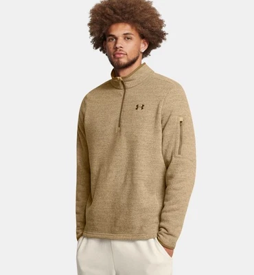Sudadera Under Armour Para Hombre UA Expanse Specialist 1/4 Cremallera Tostada 2XL Nueva Precio de venta sugerido por el fabricante $90 Foto 1 de 4