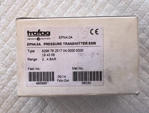 TRAFAG EPN4.0A 8298.76.2517 Pressure Transmitter 0...4 bar 9...32V DC UPS - Picture 1 of 4