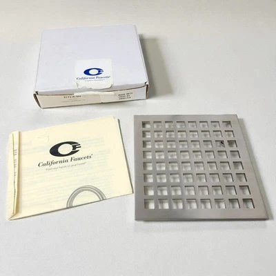 California Faucets Mission Style Drain 9172-A SN rejilla de níquel satinado completo nuevo Foto 1 de 4