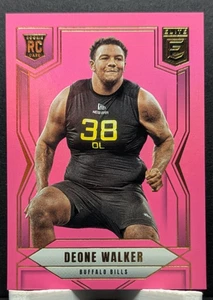 2025 Panini Donruss Elite Football Pink RC #195 Deone Walker RC - Bild 1 von 2