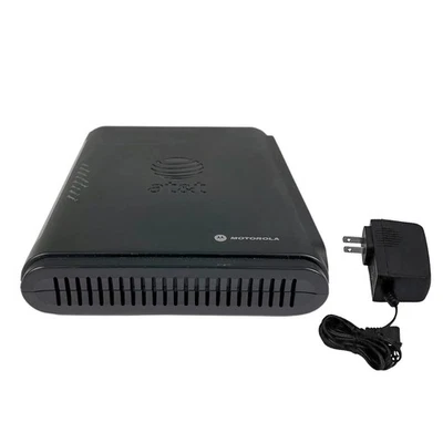 AT&T Motorola NVG510 U-Verse DSL Ethernet Wireless WiFi Router Modem Combo - Image 1 of 4