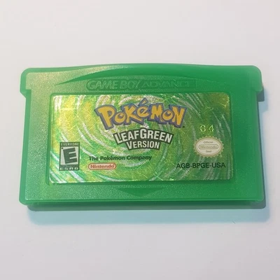 Pokemon Leaf Green Loose✨EXCELLENT✨Nintendo Gameboy Advance GBA ✅TESTED + SAVES - Image 1 of 4